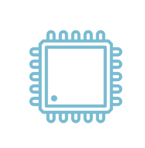 Electronics and photovoltaics icon